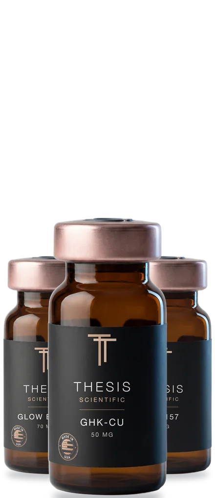GHK-Cu / Glow Blend / BPC-157 Set 3-vial set — Thesis Scientific, research use only